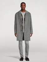 Splittable Wool-Blend Coat