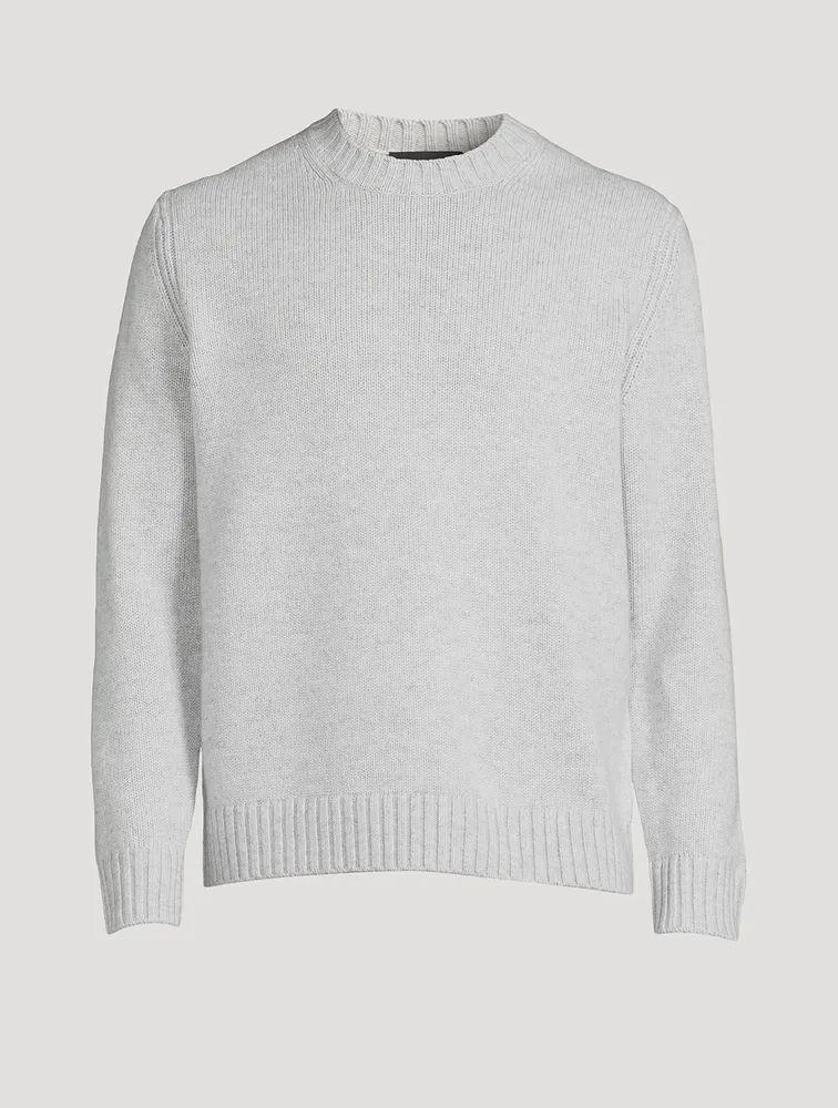Wool And Cashmere Crewneck Sweater