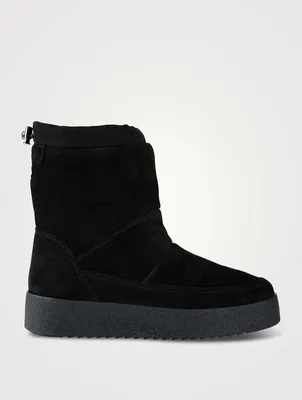 Emmett Suede Shearling Lined Boots