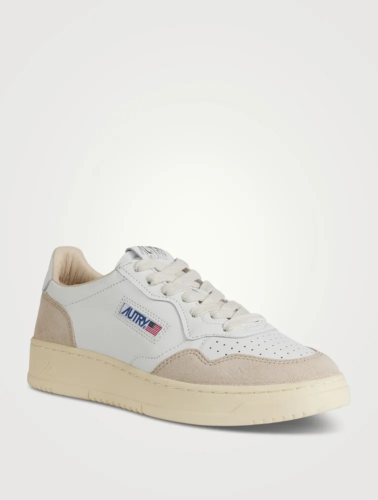 Medalist Suede And Leather Sneakers