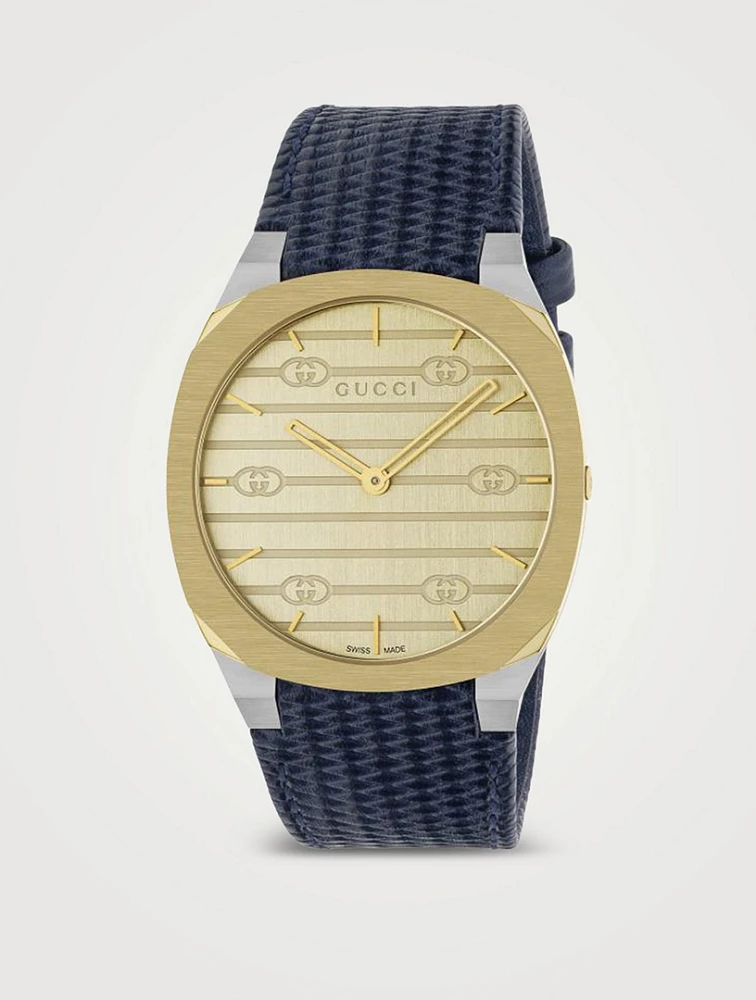GUCCI 25H Watch, 38mm