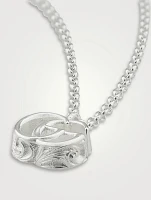 GG Marmont Silver Necklace