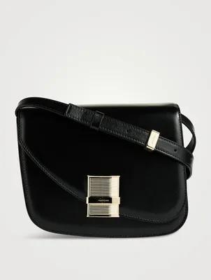 Small Fiamma Leather Crossbody Bag