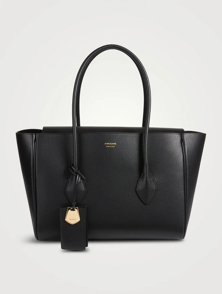 Large Leather Tote Bag