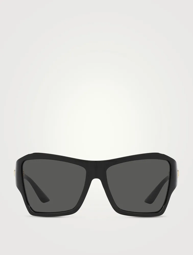 Medusa Squared Shield Sunglasses