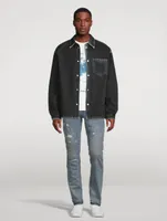 Slim Straight-Leg Jeans