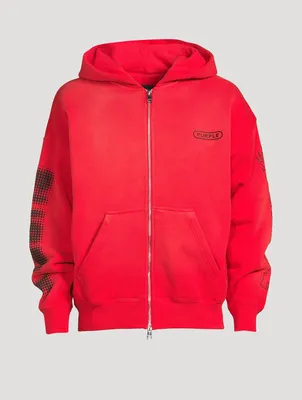 Cotton Fleece Zip Hoodie