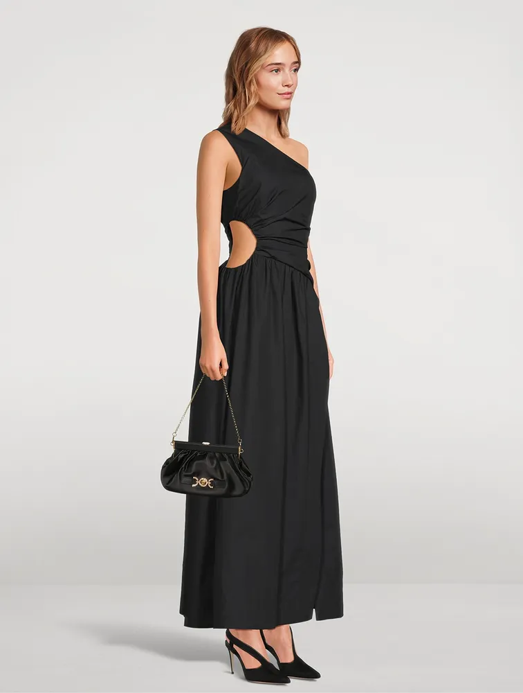 Josephine One-Shoulder Cut-Out Maxi Dress