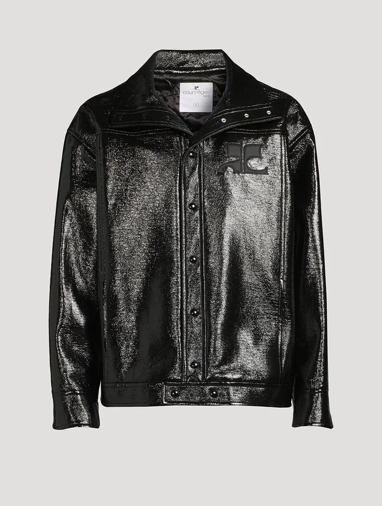 Iconic Vinyl Oversized Jacket