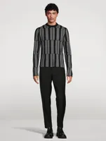Cashmere Jacquard Sweater