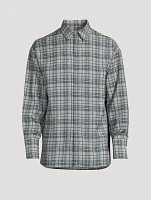 Wool Shirt Check Print
