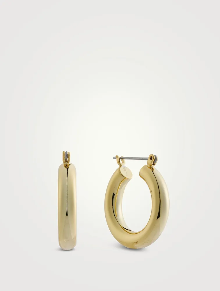 Baby Amalfi Tube Hoop Earrings