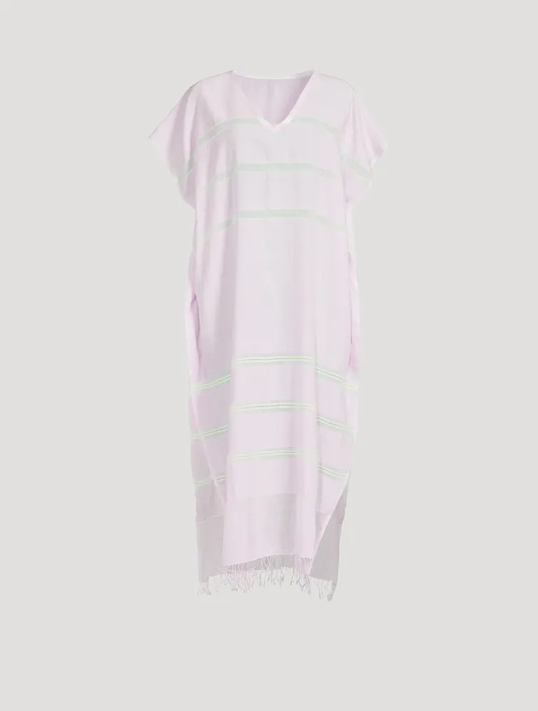 Dalila V-Neck Midi Caftan