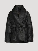 Priscilla Down Kimono Jacket
