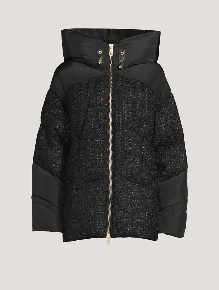 Matilde Down Tweed Jacket