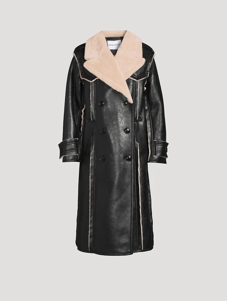 Frankie Faux Shearling Coat