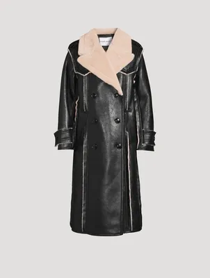 Frankie Faux Shearling Coat