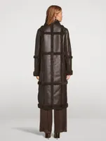 Patrice Faux Shearling Coat