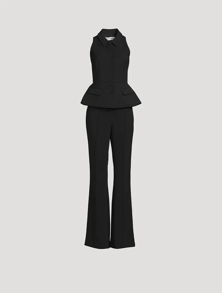 Sleeveless Tailored Jumpsuit