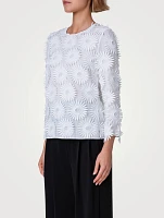 Cotton Floral Embroidery Blouse