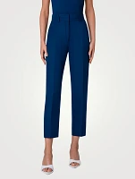 Feryn Linen-Blend Tapered Pants