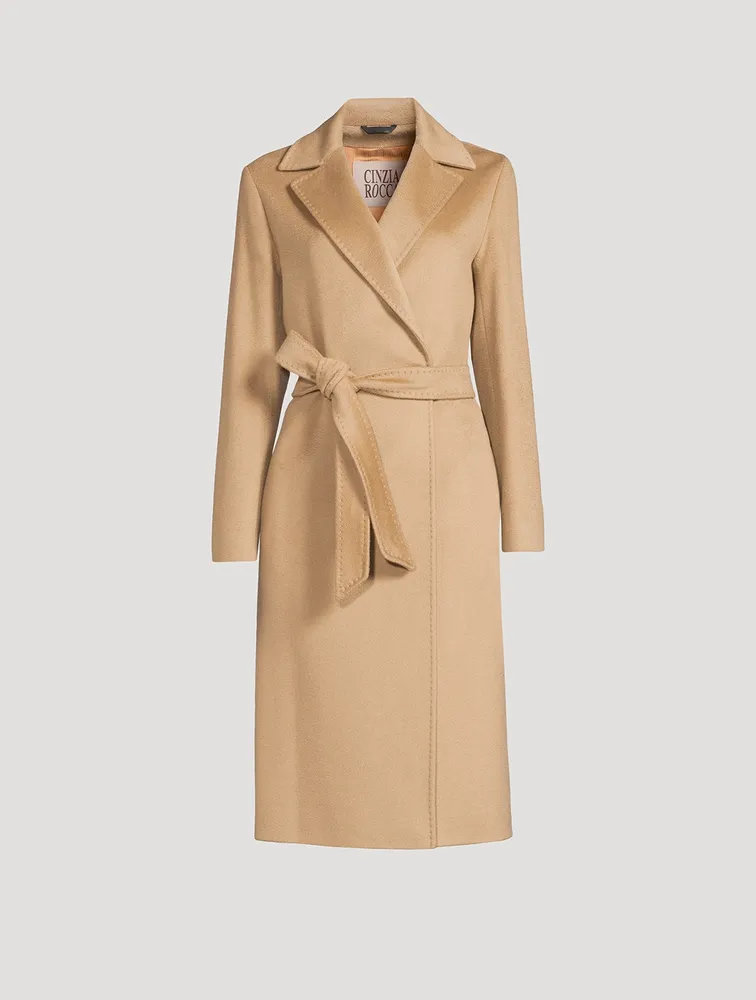 Belted Cashmere Coat