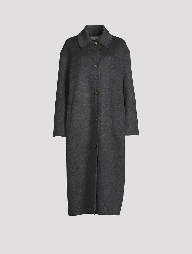 Doublé Wool Car Coat