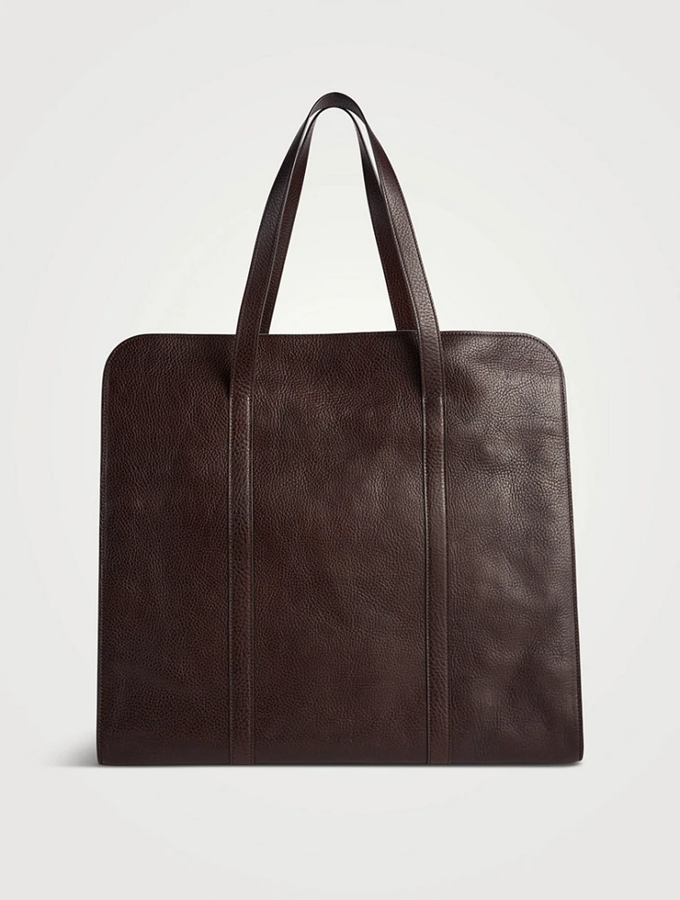 Ben Leather Tote Bag