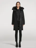 Shiloh 2-In-1 Shearling-Trimmed Down Parka