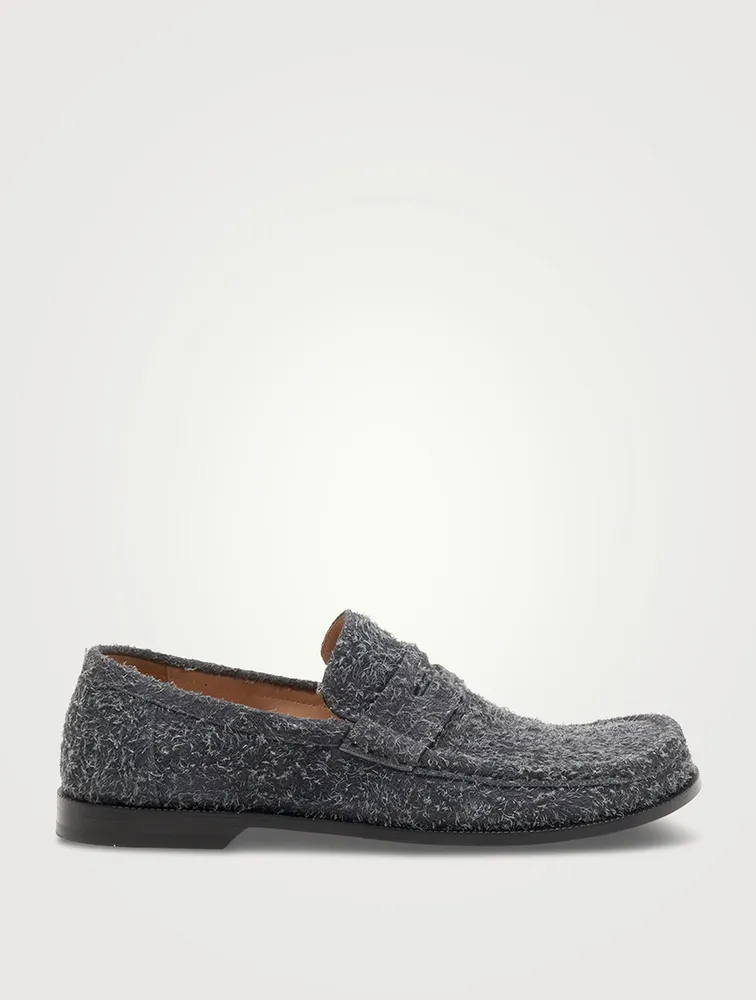 Campo Brushed Suede Penny Loafers