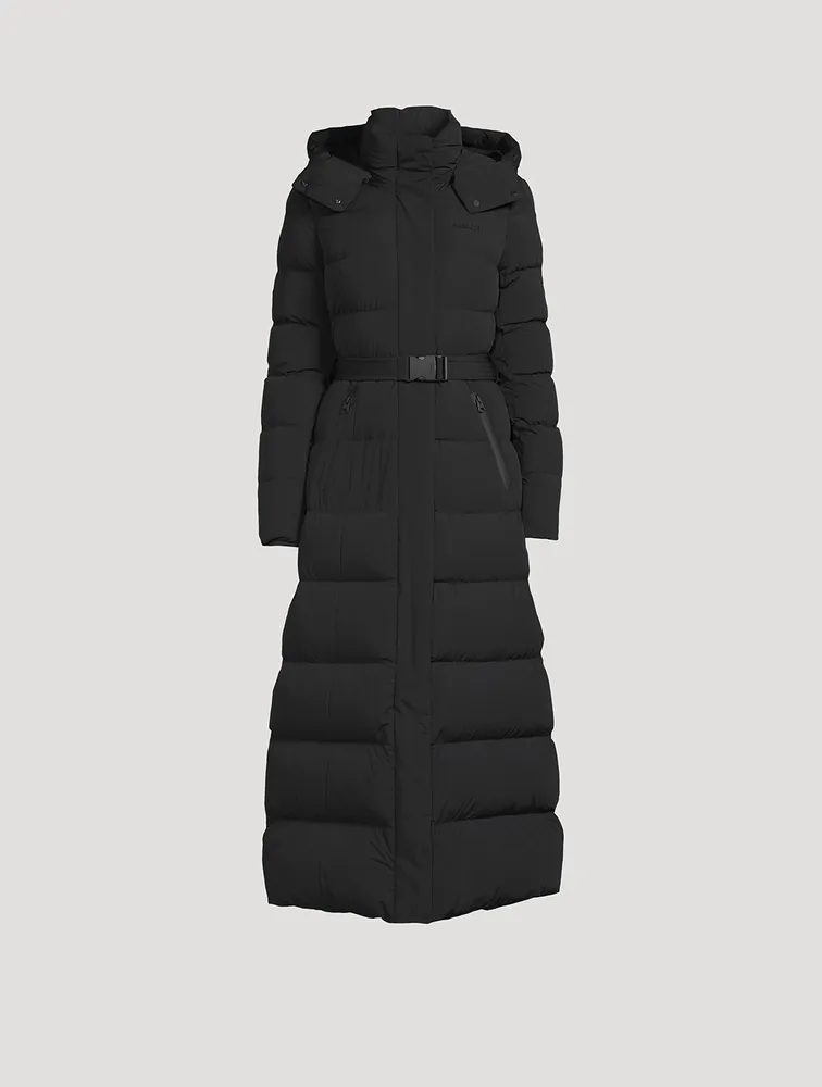 Calina-City Stretch Light Down Maxi Coat