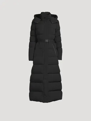 Calina-City Stretch Light Down Maxi Coat