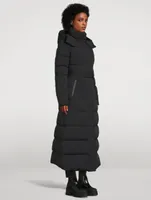 Calina-City Stretch Light Down Maxi Coat