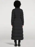 Calina-City Stretch Light Down Maxi Coat