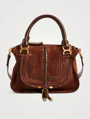 Medium Marcie Suede Bag