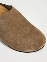 Hugo Suede Slides