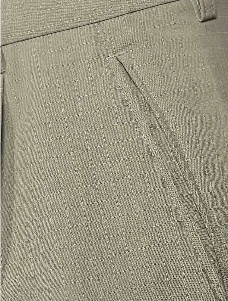 Wide-Leg Cargo Pants