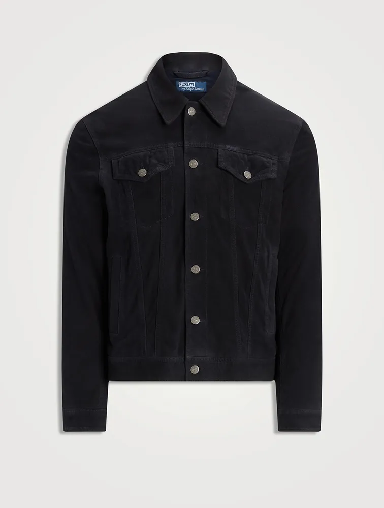 Suede Trucker Jacket