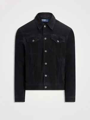 Suede Trucker Jacket