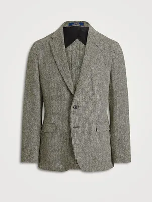 Soft Herringbone Sport Coat