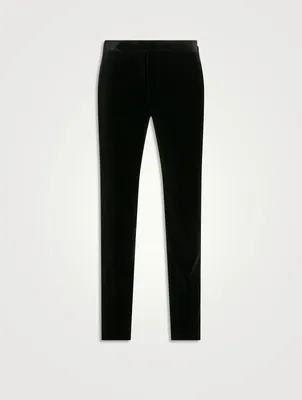 Velvet Tuxedo Pants