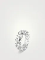 Vittore Pear Cut Eternity Band Ring