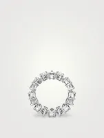 Vittore Pear Cut Eternity Band Ring