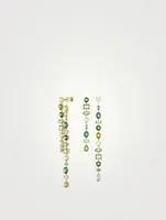 Gema Multi Stone Drop Earrings