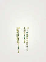 Gema Multi Stone Drop Earrings