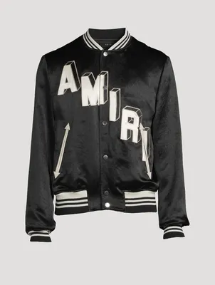 Satin Varsity Jacket