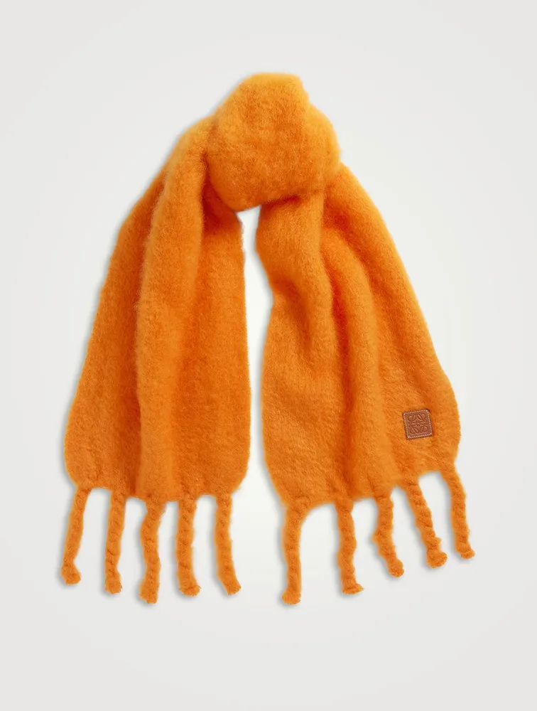 Wool-Mohair Scarf