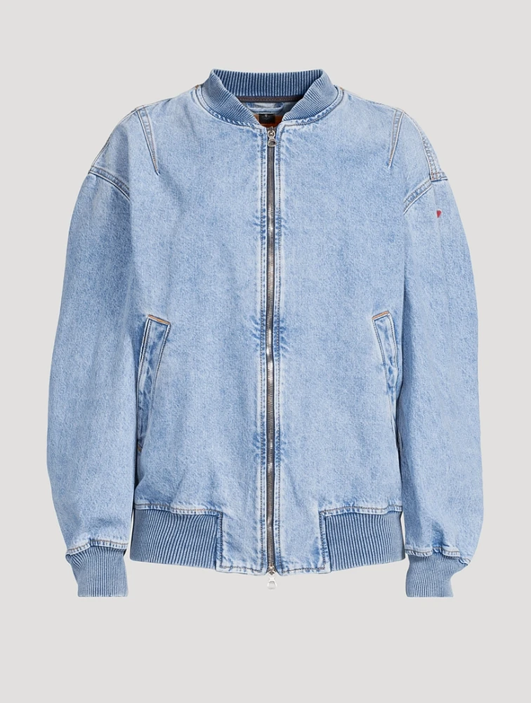 D-Vinz Denim Bomber Jacket