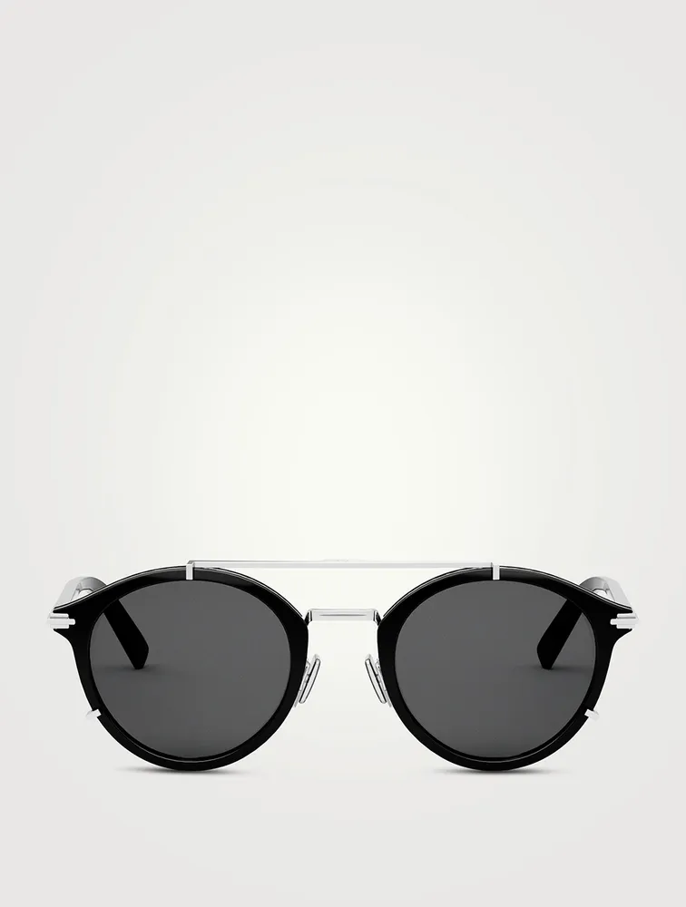 DiorBlackSuit R7U Round Sunglasses