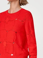 Anemone-Stitch Sweater